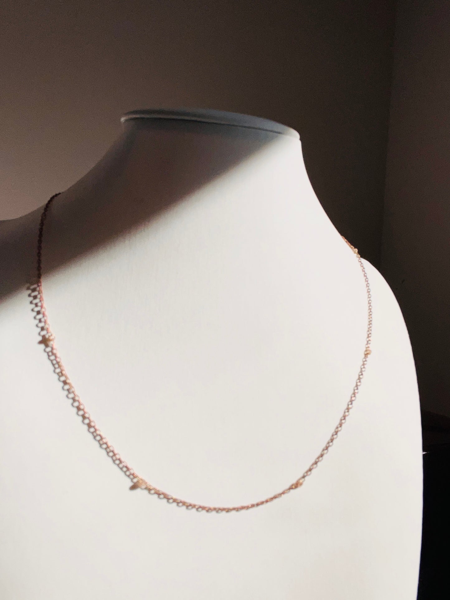 Caelia Champagne Necklace