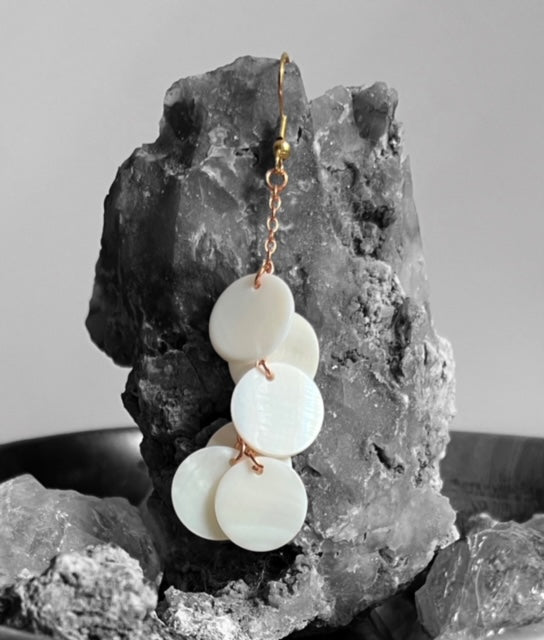 Coconut Drop Earrings