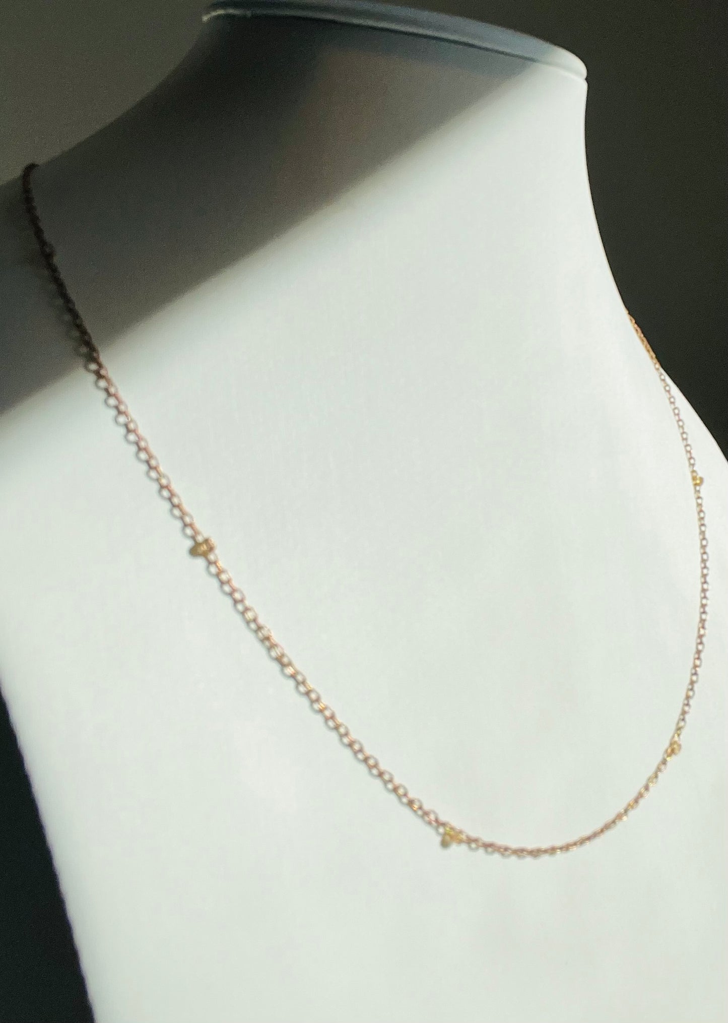 Caelia Champagne Necklace