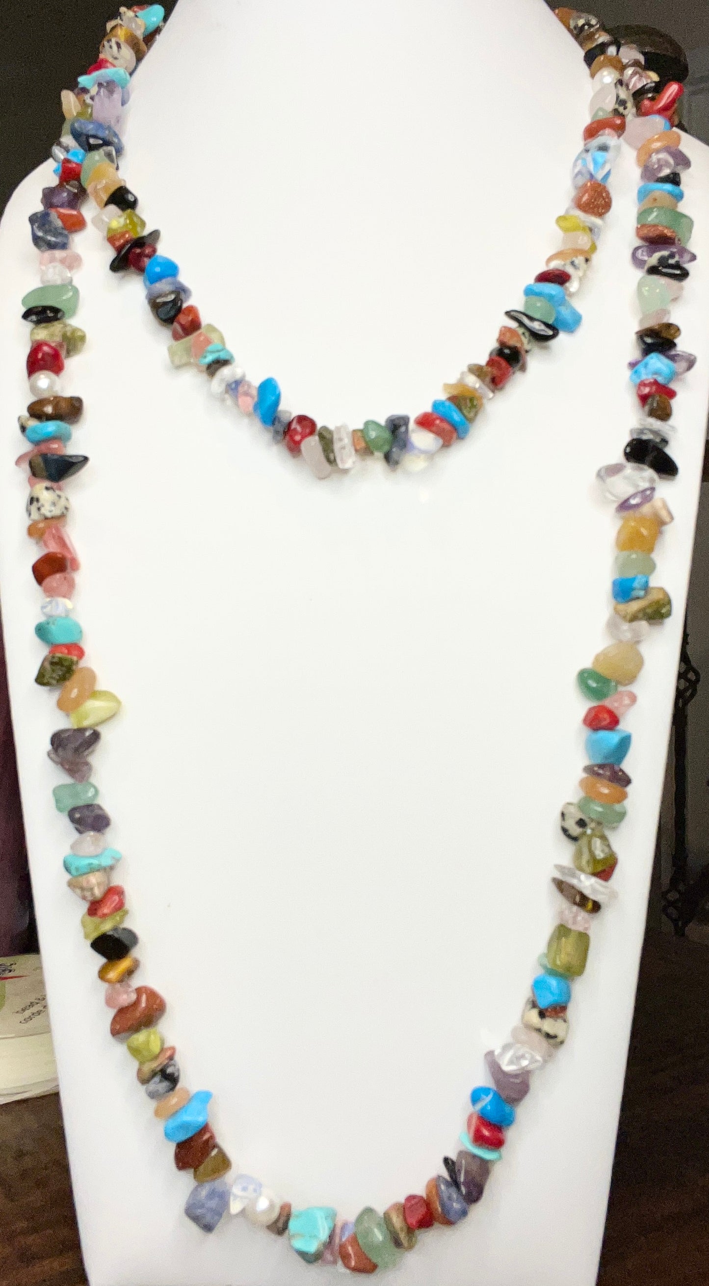 Meadowgrip Layered Stone Necklace